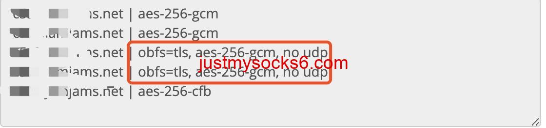 Mac和Windows上Just My Socks obfs插件配置教程